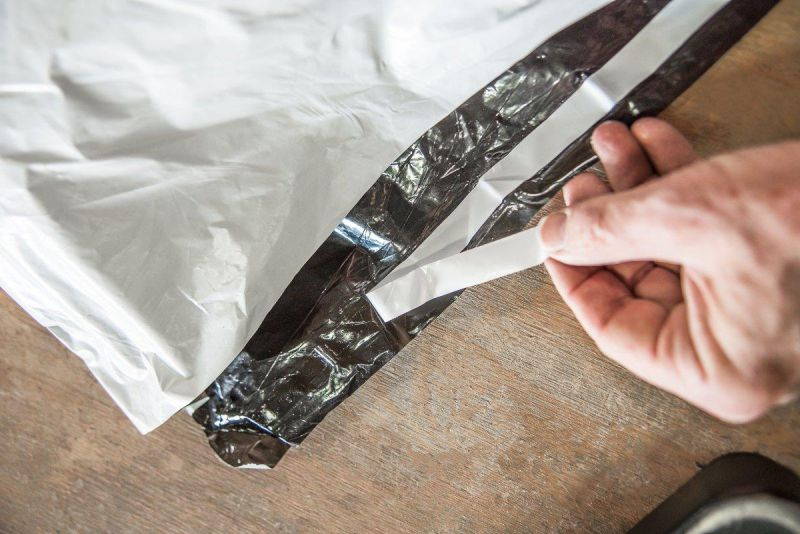 SE PM8-2424 24" x 24" Poly Mailer Envelope Self Adhesive Bags (100 Count)