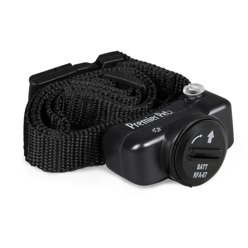 Premier Pet In-Ground Adjustable Add-A-Dog Collar - Black