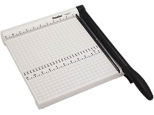 Premier P212X PolyBoard Paper Trimmer, 10 Sheets, Plastic Base, 11 3/8" x 14 1/8"