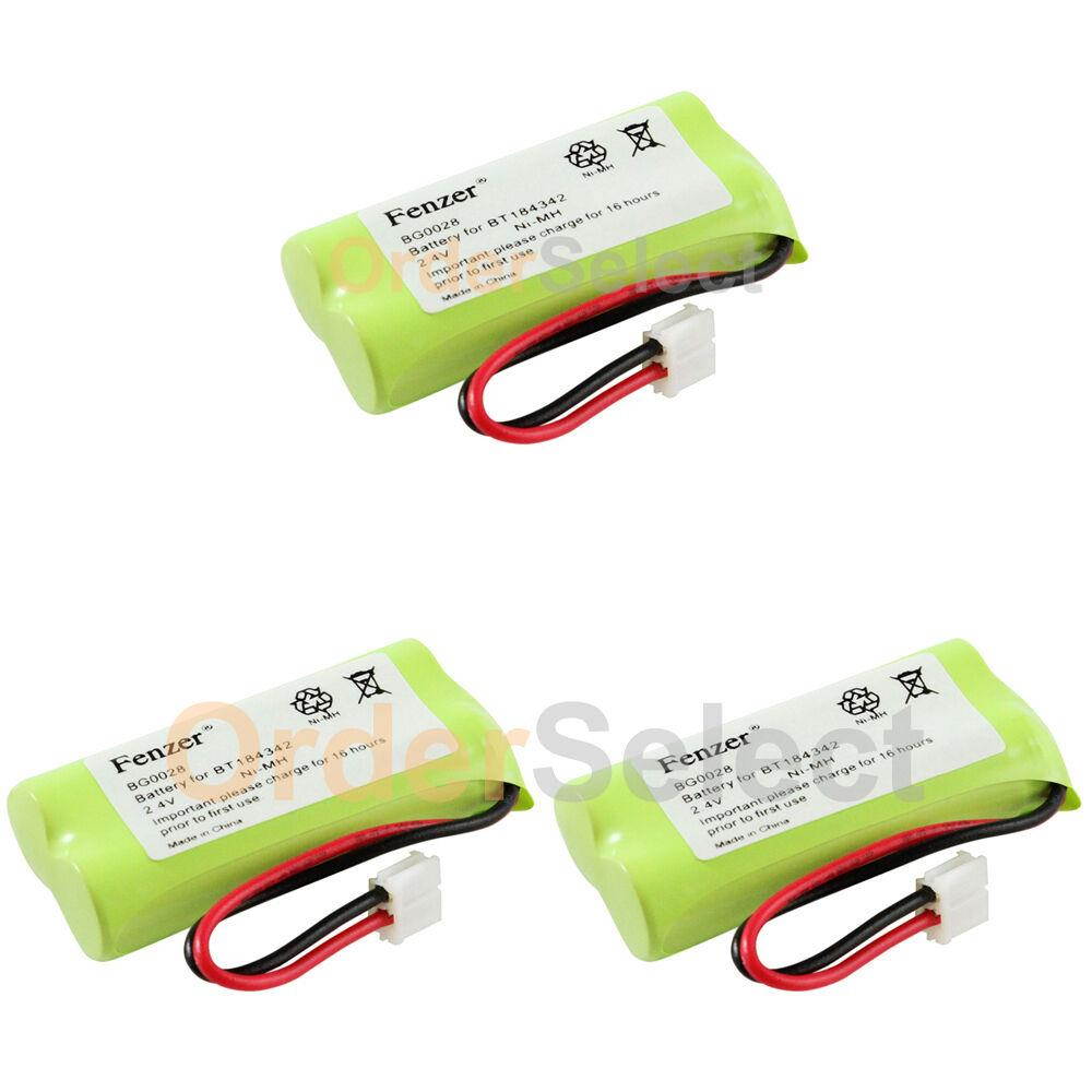 3 NEW Rechargeable Phone Battery for AT&T/Lucent BT-6010 BT-8000 BT-8001 BT-8300