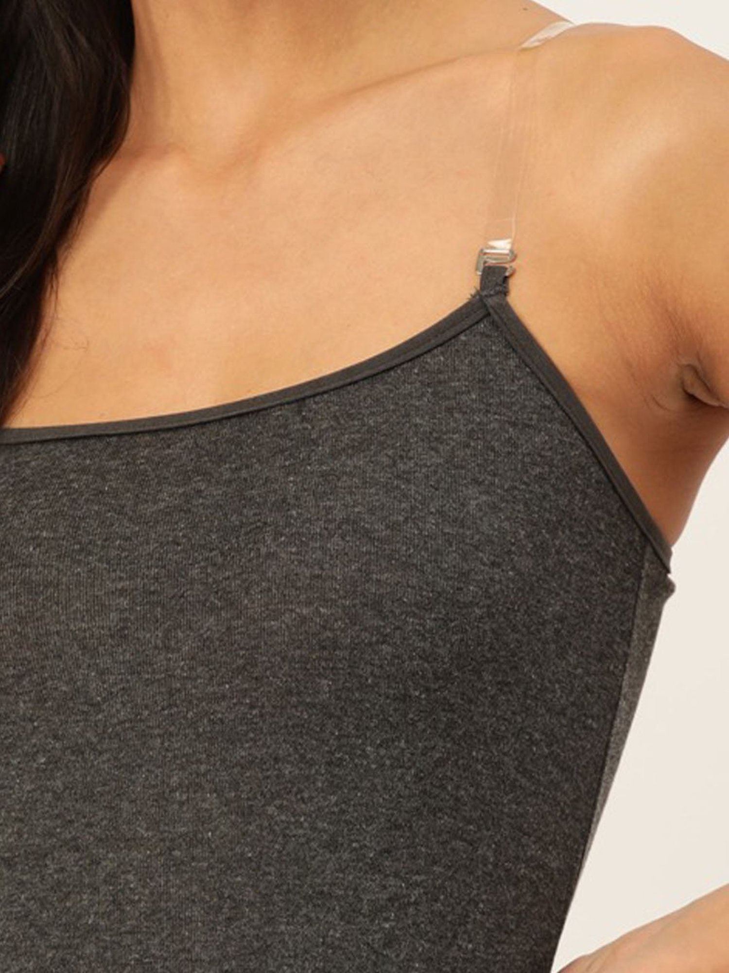 Lady Lyka Multicolor Cotton Camisole (Pack Of 2)