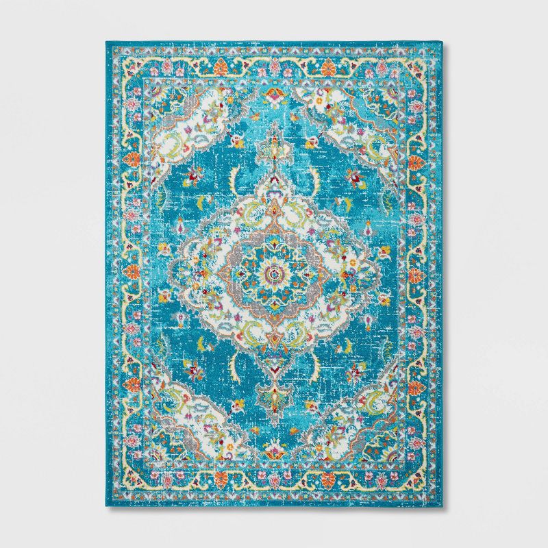 5'2"x7'2" Splash Bold Medallion Area Rug - Home Dynamix