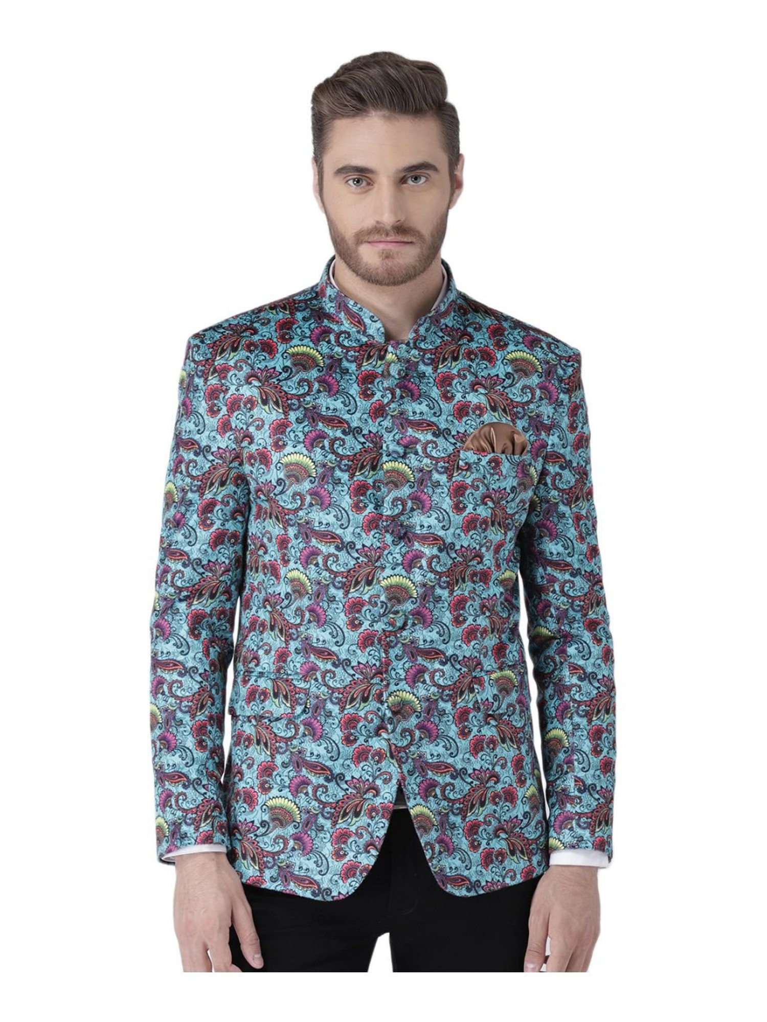 Hang Up Multicolor Regular Fit Checks Blazer