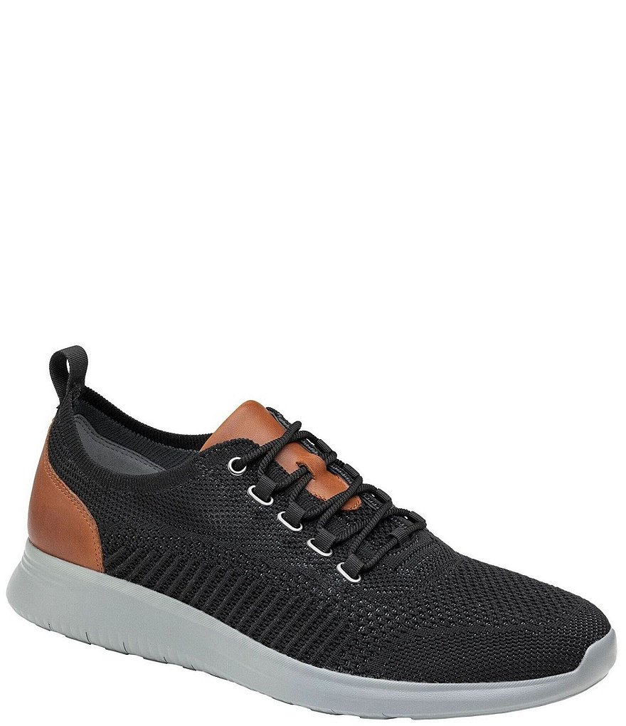 Johnston & Murphy Men's Amherst Knit U-Throat Shoes