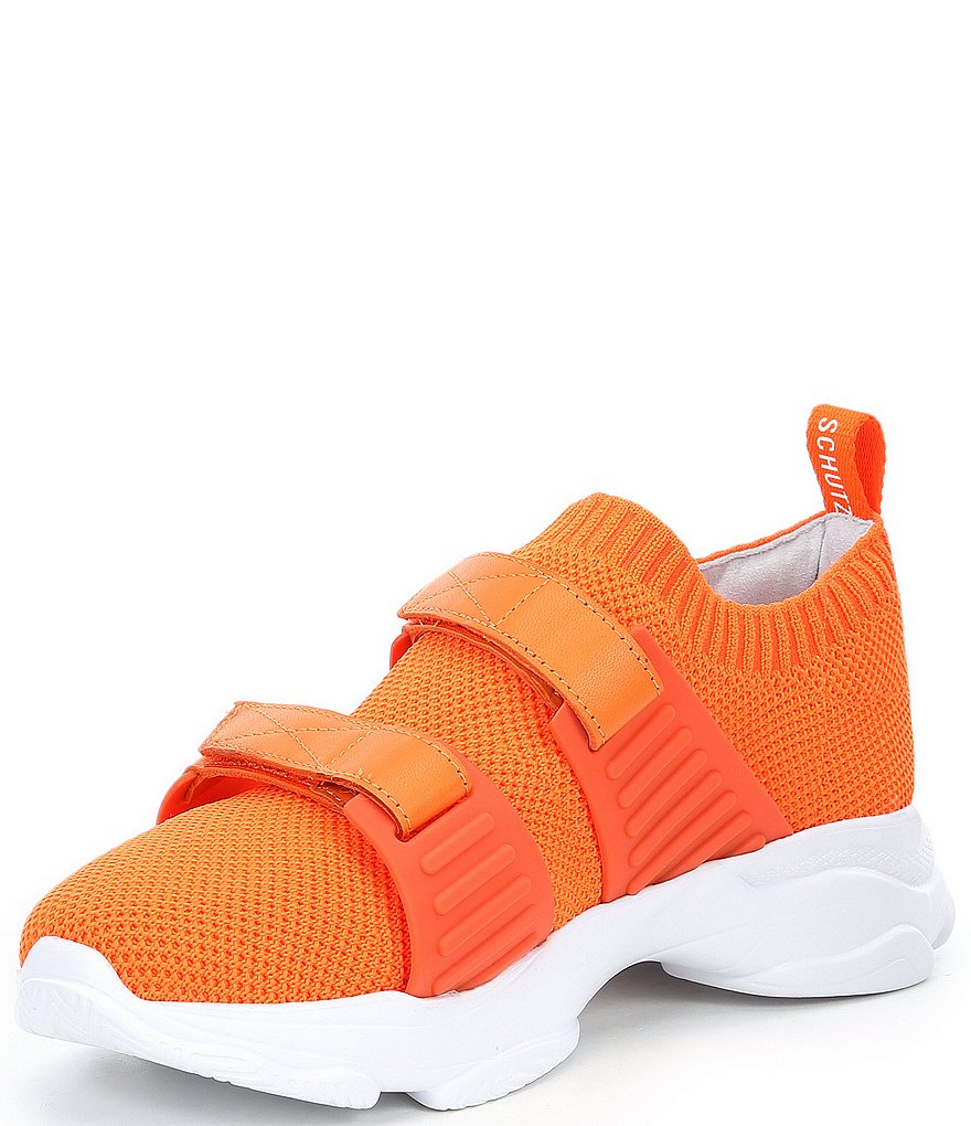 Schutz Melyna Adjustable Straps Mesh Slip-On Sneakers