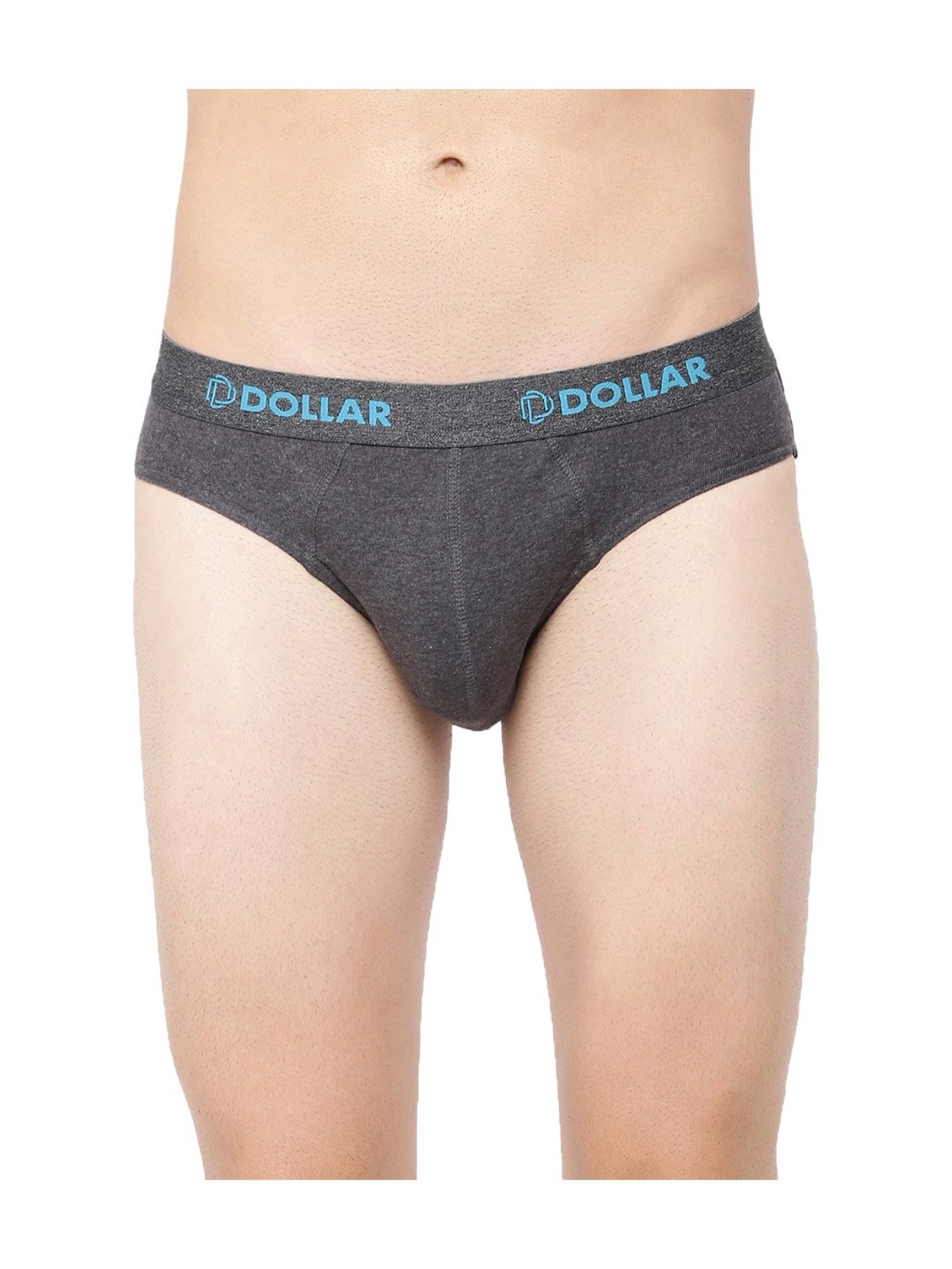 Dollar Bigboss Multicolor Regular Fit Solid Briefs (Pack of 3)