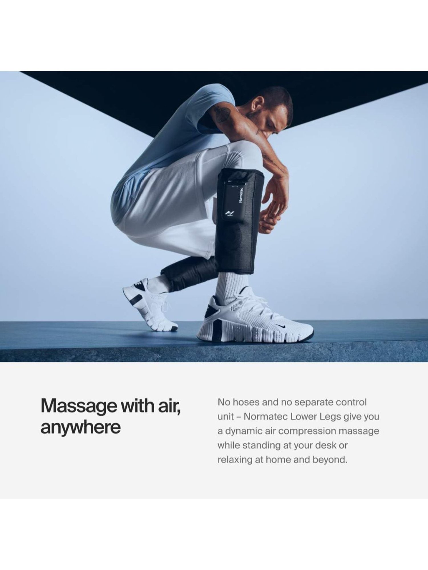 Hyperice Normatec Go, Portable Leg/Calf Portable Massager