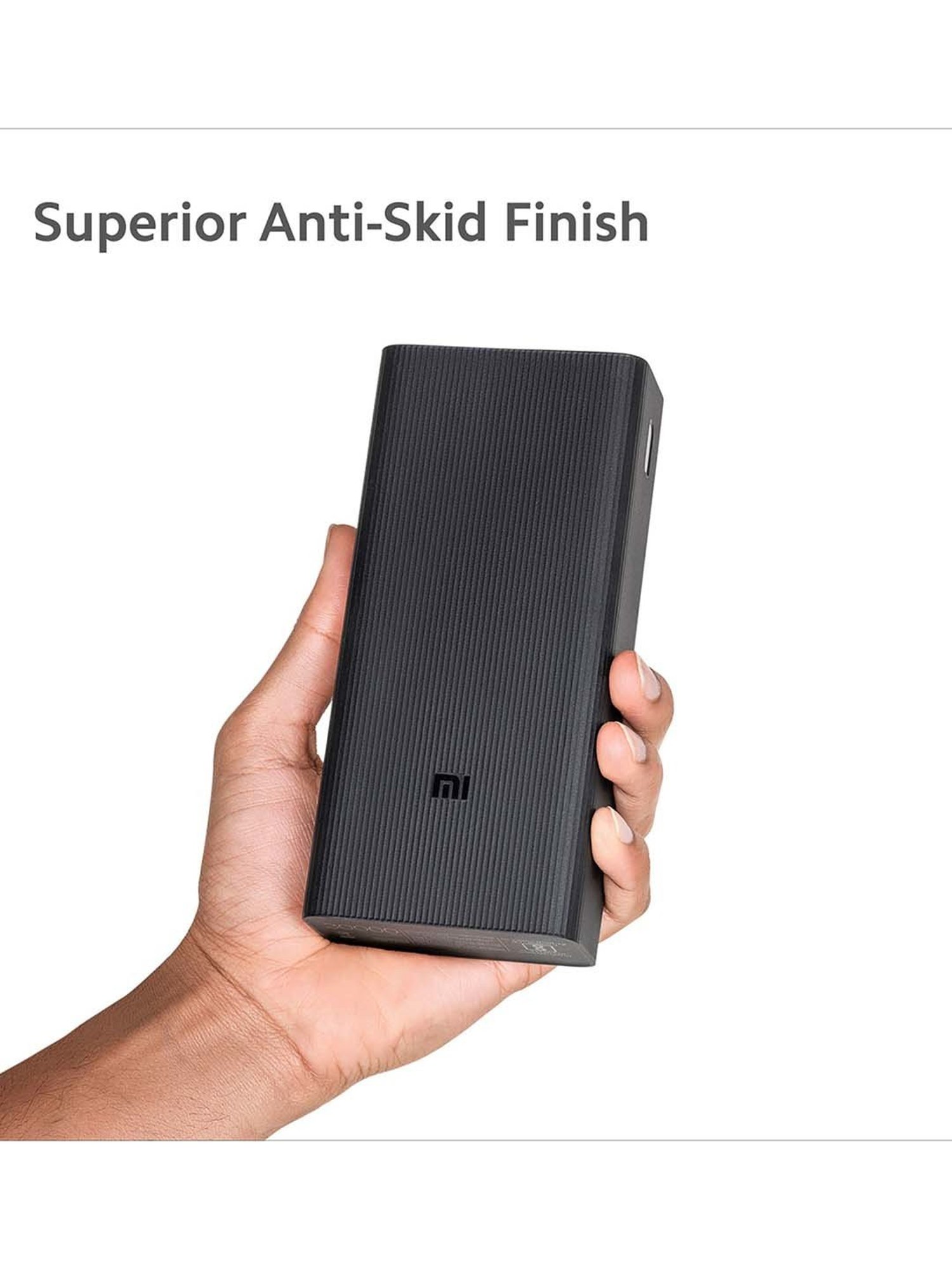 Xiaomi Mi 30000 mAh Power Bank with 18 W Fast Charging (Black)
