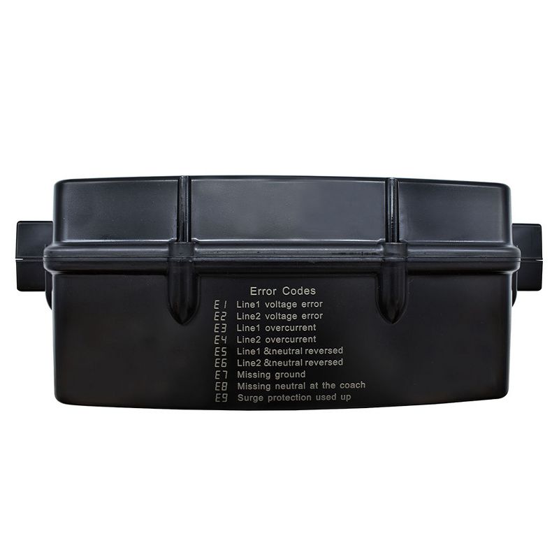 Hughes Autoformers Power Watchdog Hardwired RV Auto Shutoff Smart Bluetooth Electrical Surge Protector, 50 Amp