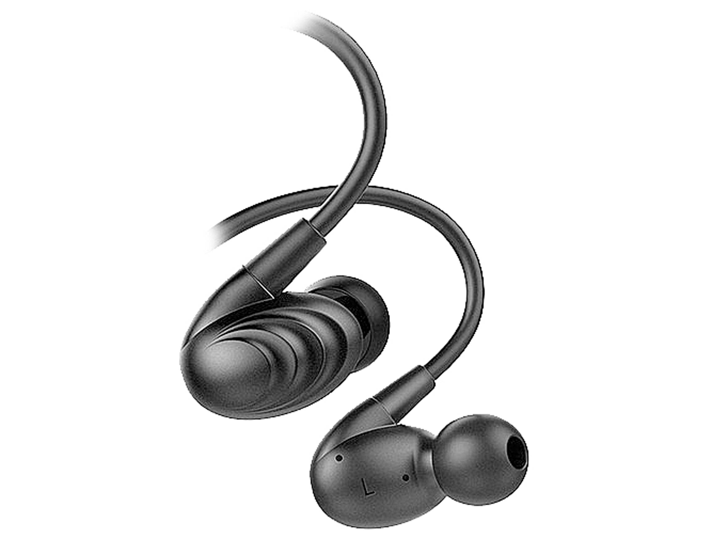 FiiO Headphone F92BA+1 F9 Triple Driver Hybrid In-Ear Monitors Black Retail