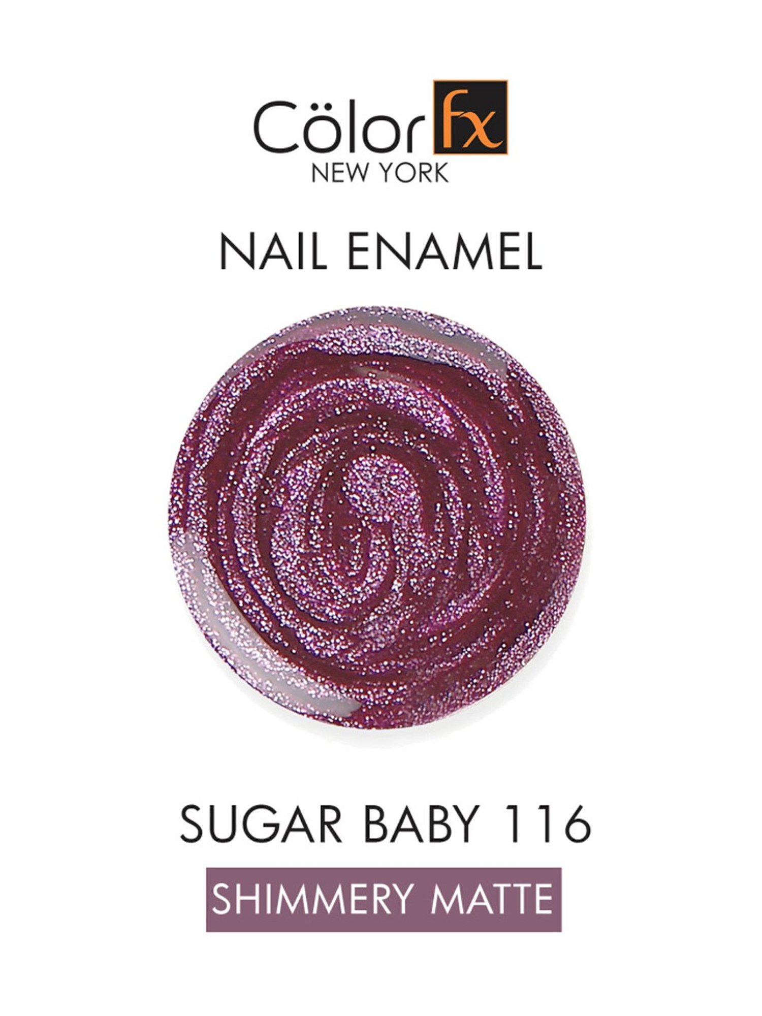 Color Fx Sugar Baby Wedding Collection Nail Enamel Shade 116 - 10 ml