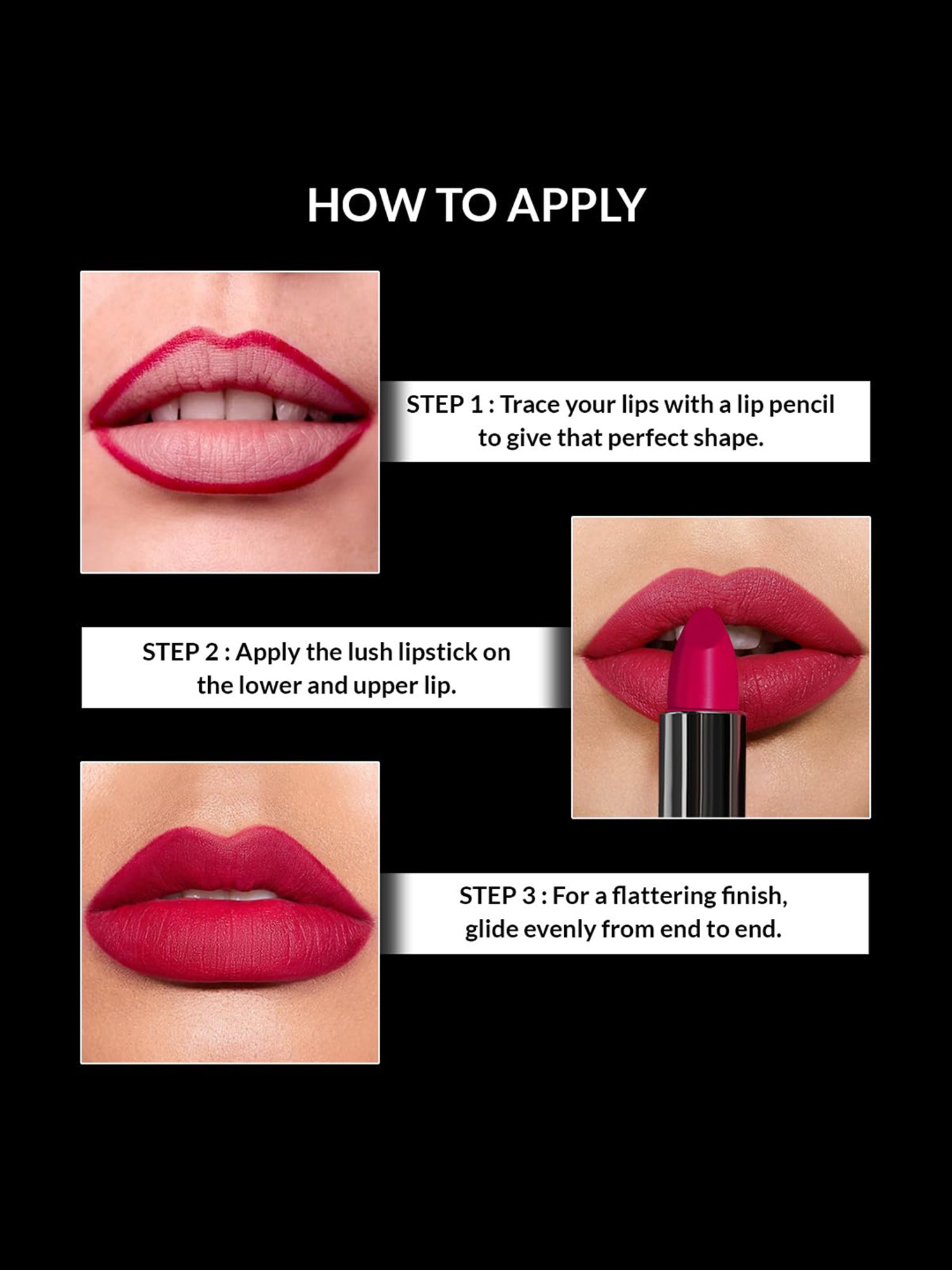 Stars Cosmetics Semi-Matte Lush Lipstick Burnt Rose - 4.2 gm