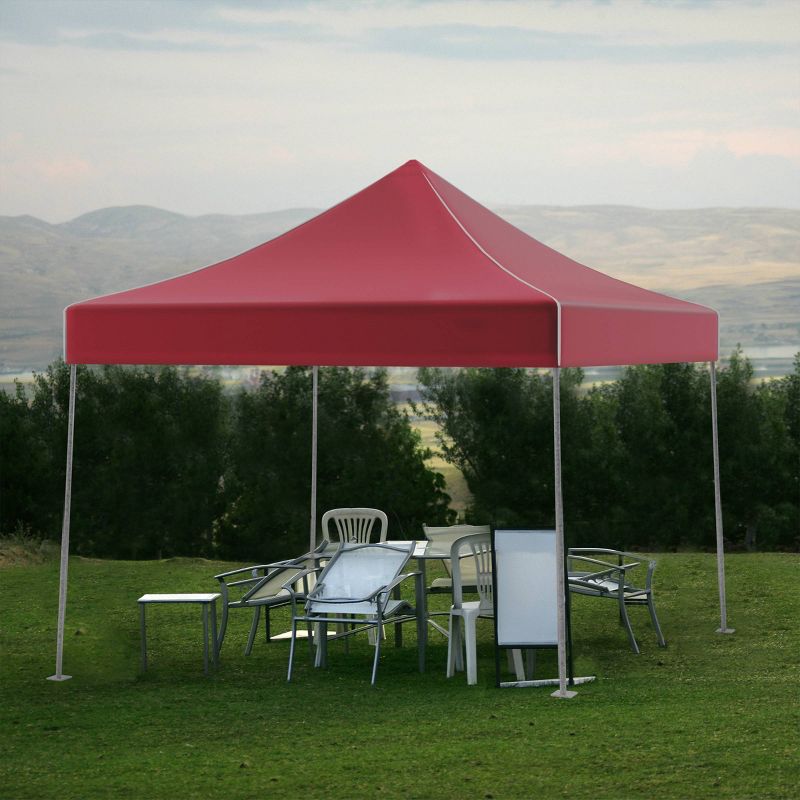 Wakeman Canopy Outdoor Party Shade Tent - Red