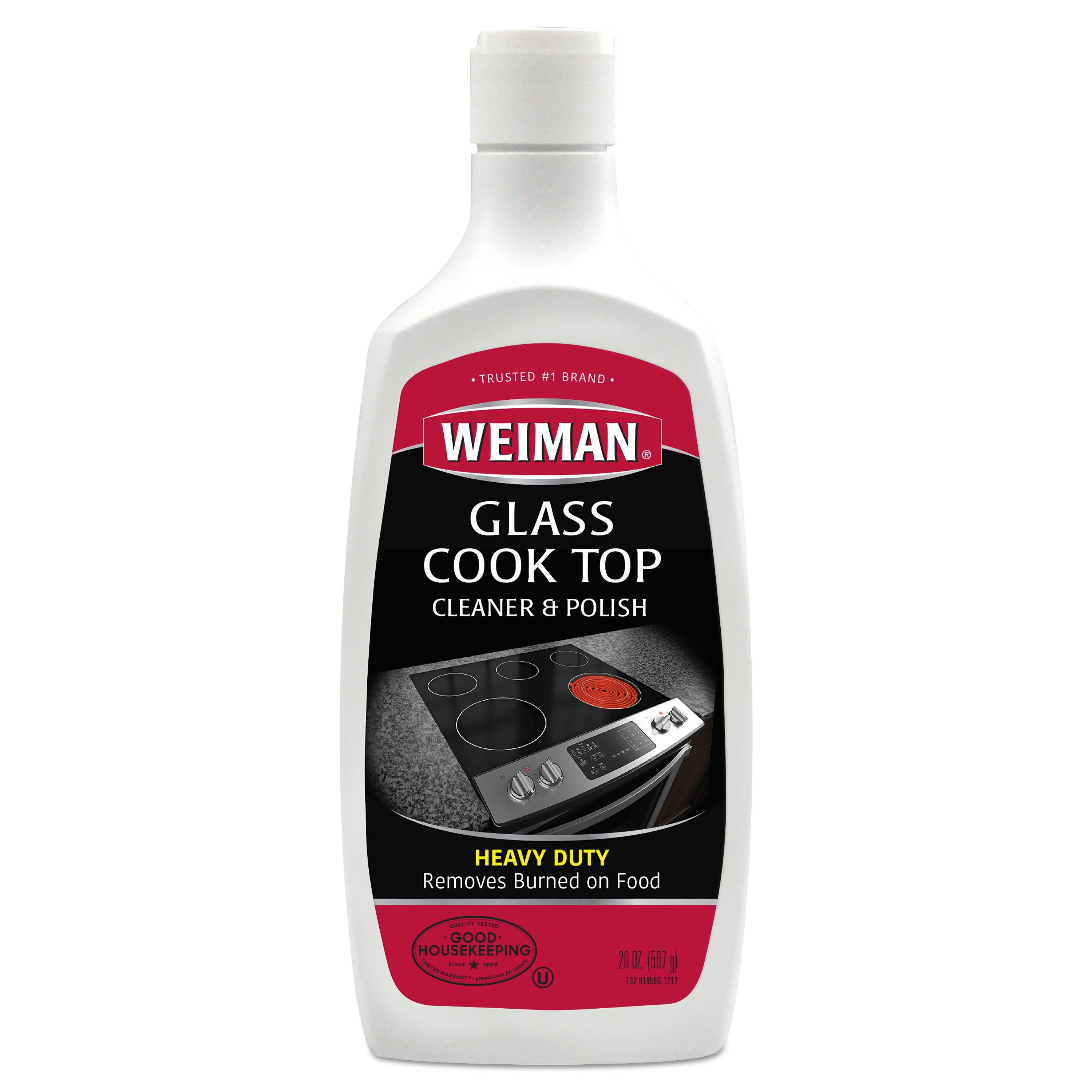 WEIMAN Glass Cook Top Cleaner and Polish 20 oz Squeeze Bottle 137EA