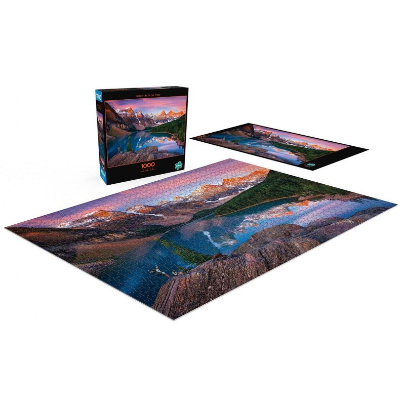 Buffalo Games Photography: Mountains of Fire Jigsaw Puzzle - 1000pc