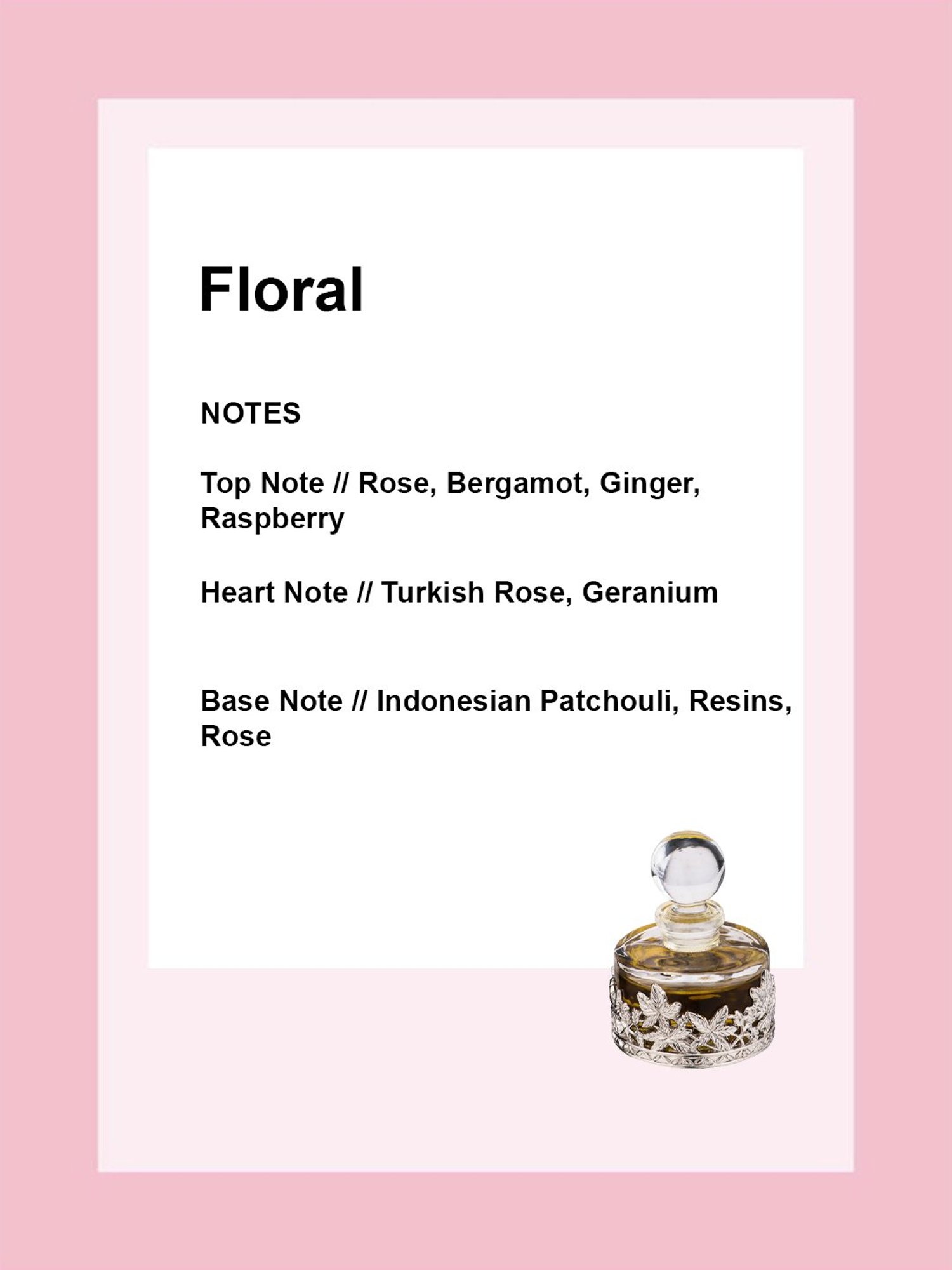 Swiss Arabian Rose Malaki 207 Concentrated Perfume Oil - 25 ml