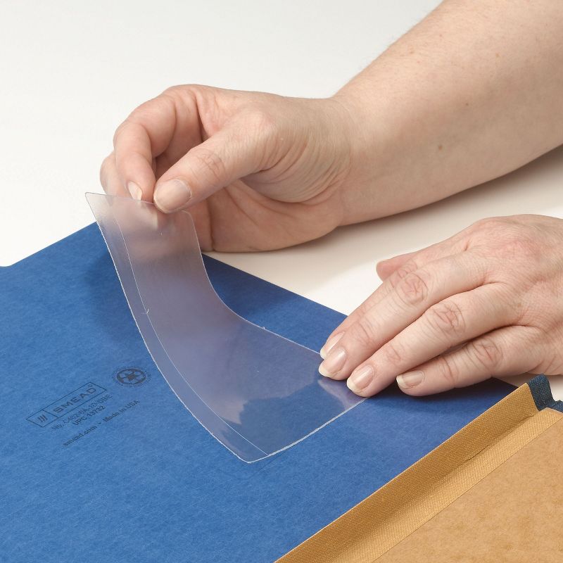 Tabbies File Pocket Handles 9-5/8 x 2 Green/White 48/Pack 68809