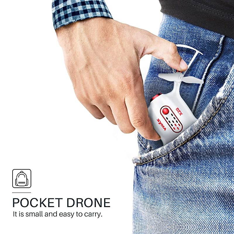 Drones for Kids or Adults, RC Drone Helicopter Toy, Easy Indoor Small Flying Toys for Boys or Girls Blue