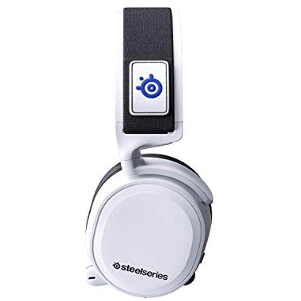 SteelSeries Arctis 7P Wireless - Lossless 2.4 GHz Wireless Gaming Headset - for PlayStation 5 and PlayStation 4 - White - PlayStation 5