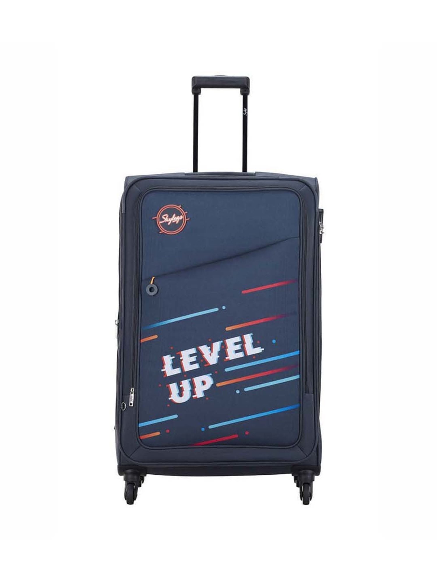 Skybags Navy Large Soft Cabin Trolley - 48 cm