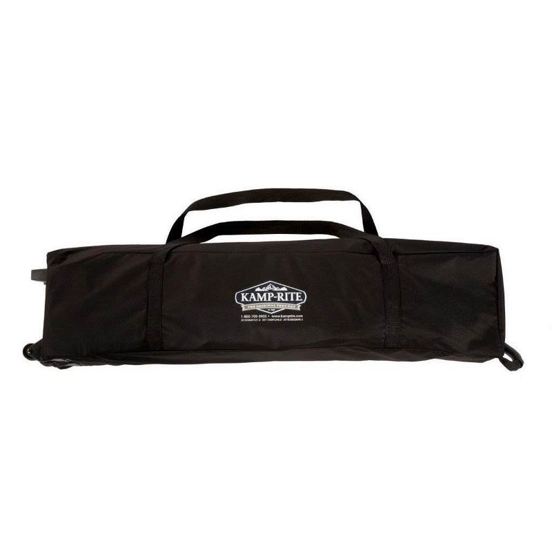 Kamp-Rite CTC XL Compact Collapsible Sleeping 3 in 1 Tent Cot for 1 Person with Roller Storage Bag, Quick and Easy Setup, Green