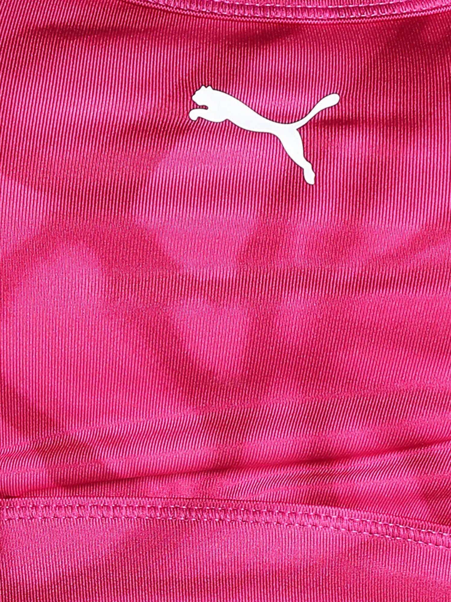 Puma Pink Animal Print Training Sports Bra