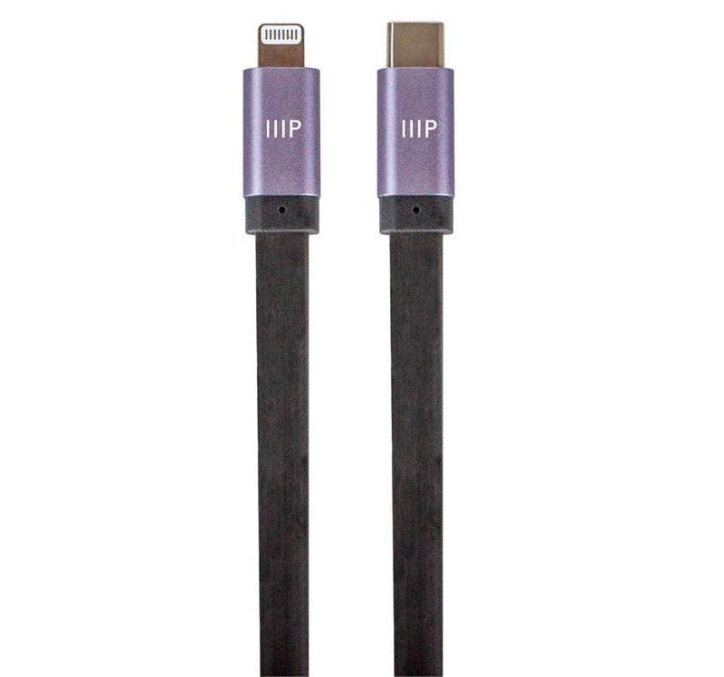 Tripp Lite USB-A to Lightning, USB Micro-B and USB-C Sync/Charge Cable, Black, 6 ft.