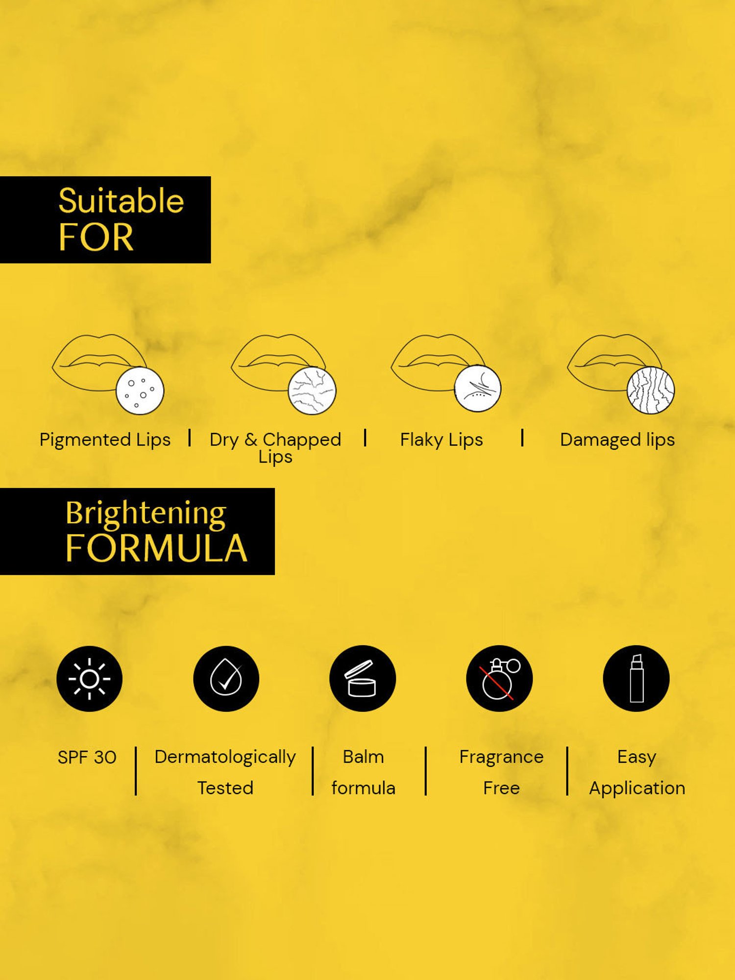 Deconstruct Brightening Lip Balm - 4 gm
