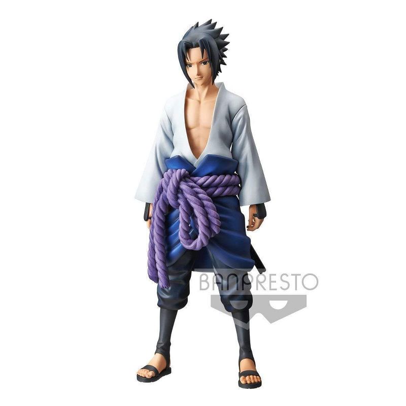 Banpresto Naruto Shippuden Grandista Shinobi Relations Sasuke Uchiha 10" Figure