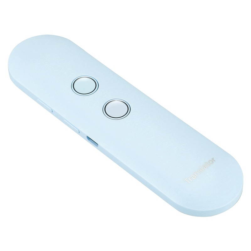 T4 Portable Intelligent AI Voice Translator Wireless bluetooth Photo Text Translation Machine 42+ Languages Real-time Two Way Translation Blue