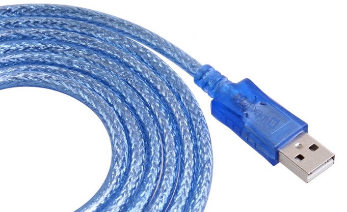 DTECH CU0094 10 ft. USB cable A/male to B/male