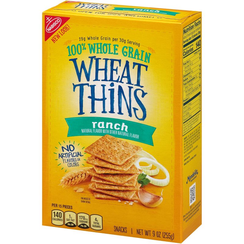 Wheat Thins Ranch Snack Crackers - 9oz