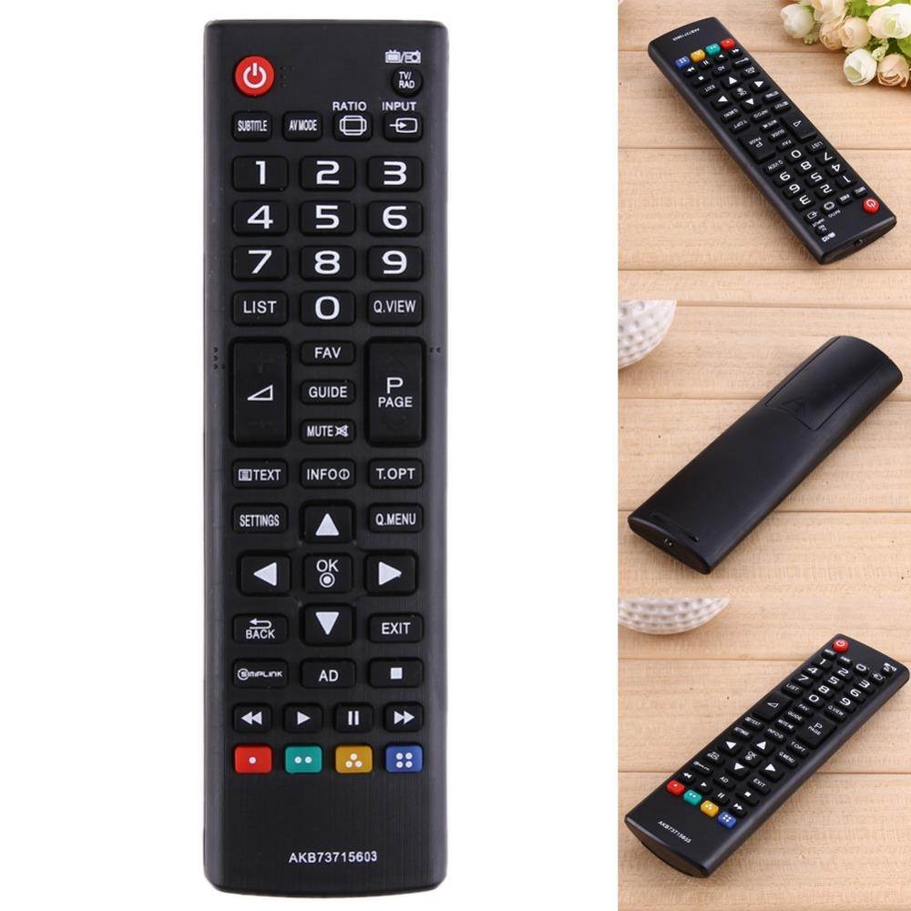 New Remote Control For LG AKB73715603 42PN450B 47lN5400 50LN5400 50PN450B 50PN6500 60PN6500 Replacement TV Remote Control Black