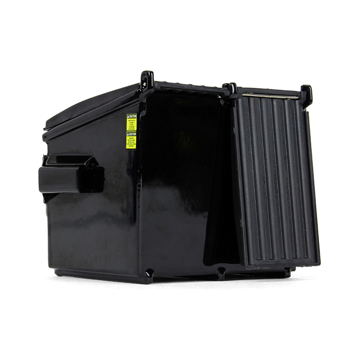 Refuse Trash Bin Black 1/34 Diecast Model by First Gear