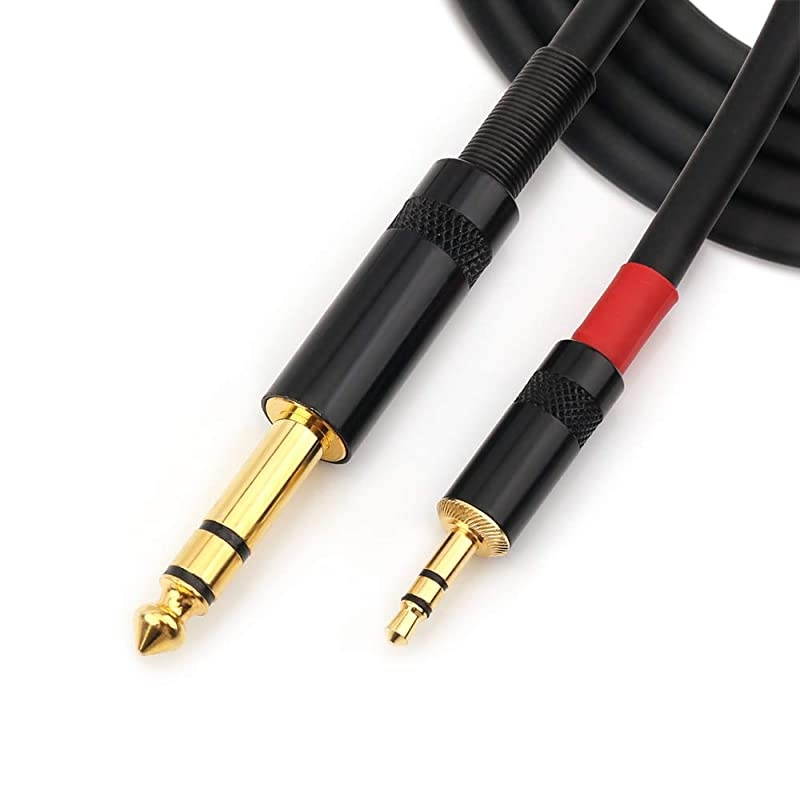AU111 6 Feet Premium Audio Extension Cable Nylon Braided 35mm TRRS 4 Poles Jack Male to Female