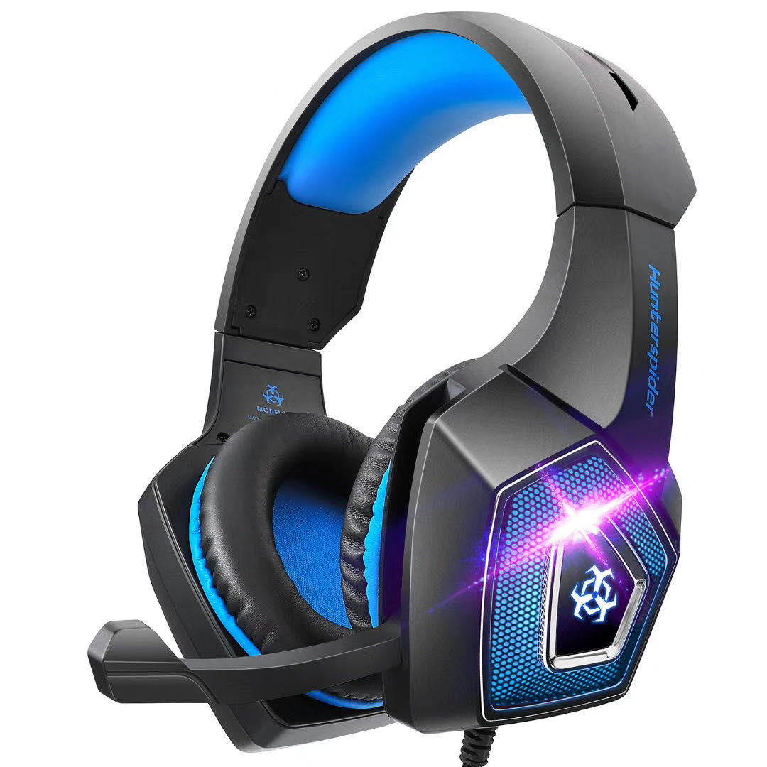 Dual Ear Canal Bass Gaming Headset With Microphone 3.5 Mm Jack For Smart Audio Gaming Devices For PC And PS4