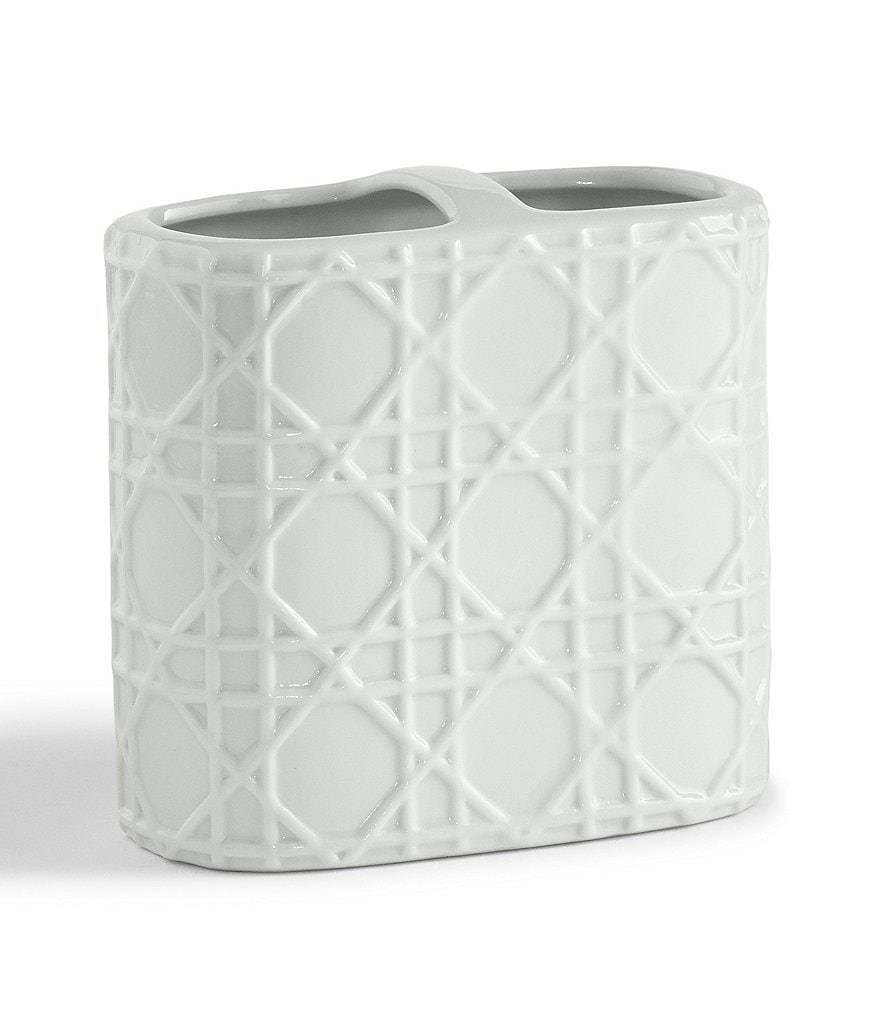 Kassatex Rattan Toothbrush Holder