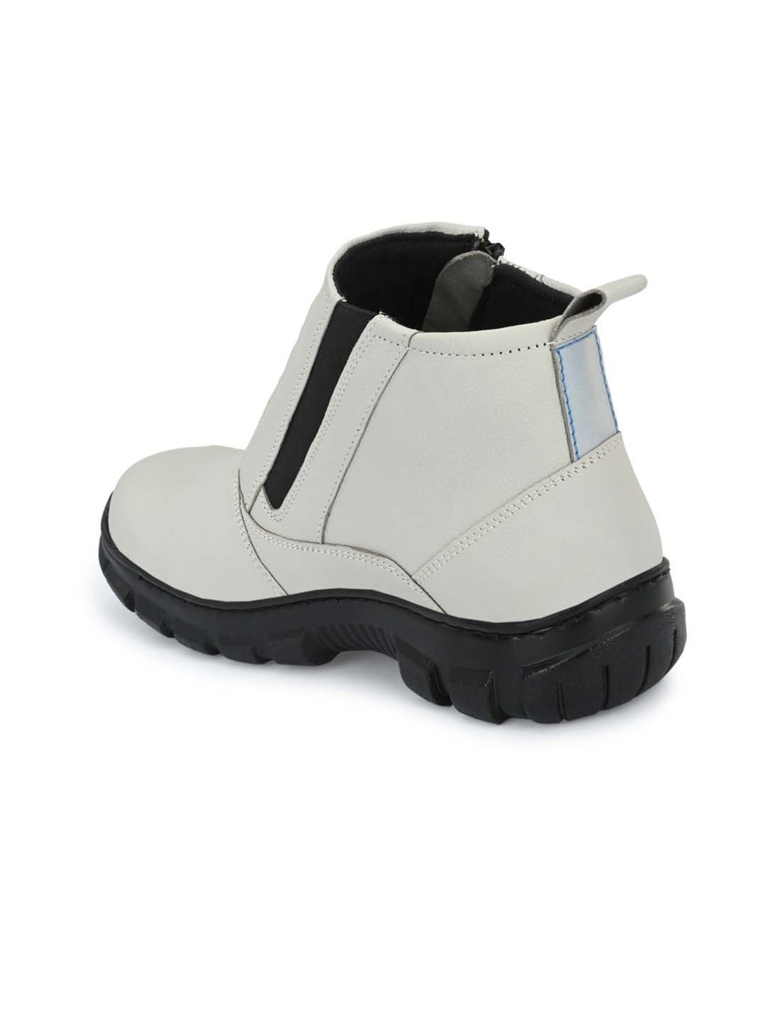 Eego Italy Men's White Casual Boots