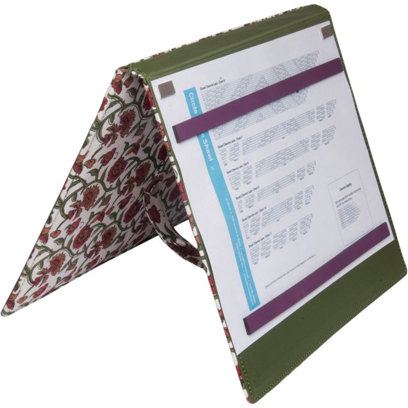 Knitter's Pride-Fold-Up Knitting Pattern Holder 7"X10.5"-Aspire Small