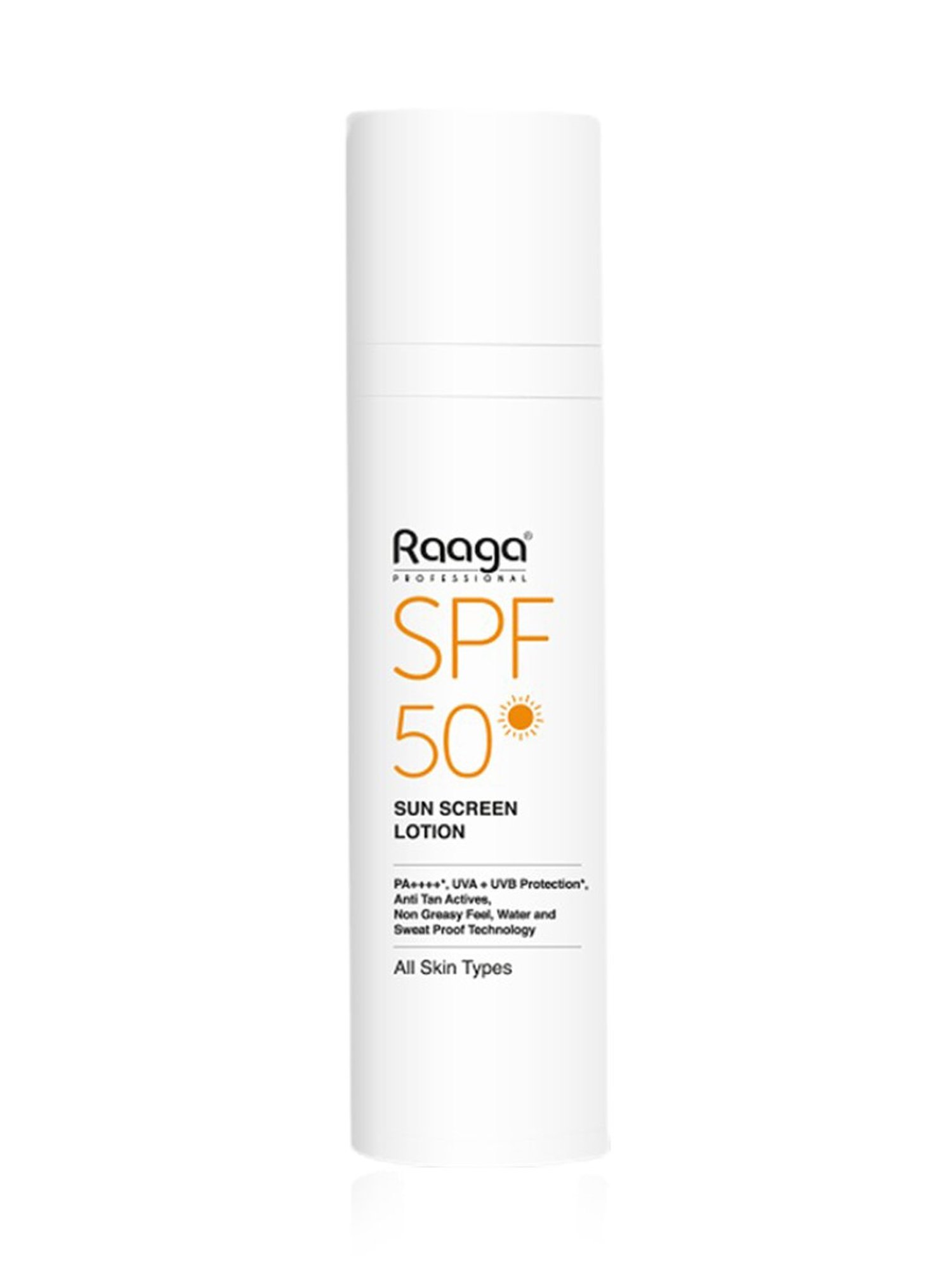 Raaga Professional Sun Screen Lotion SPF 50 PA++++ - 55 ml