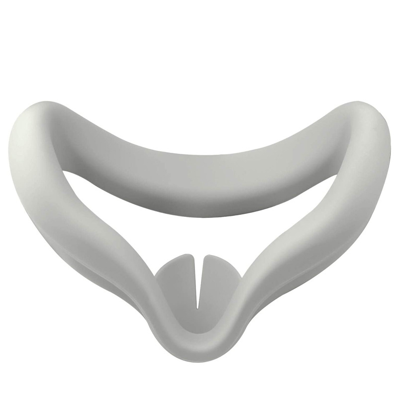 ALAMENGDA Six in One Accessories For Oculus Quest 2, Virtual Reality Headset-Silicone Protective Cover,Silicone Handle Cover,Silicone Button Cap,PU Hand Strap,Head Wear Sponge Pad  For Oculus Quest 2