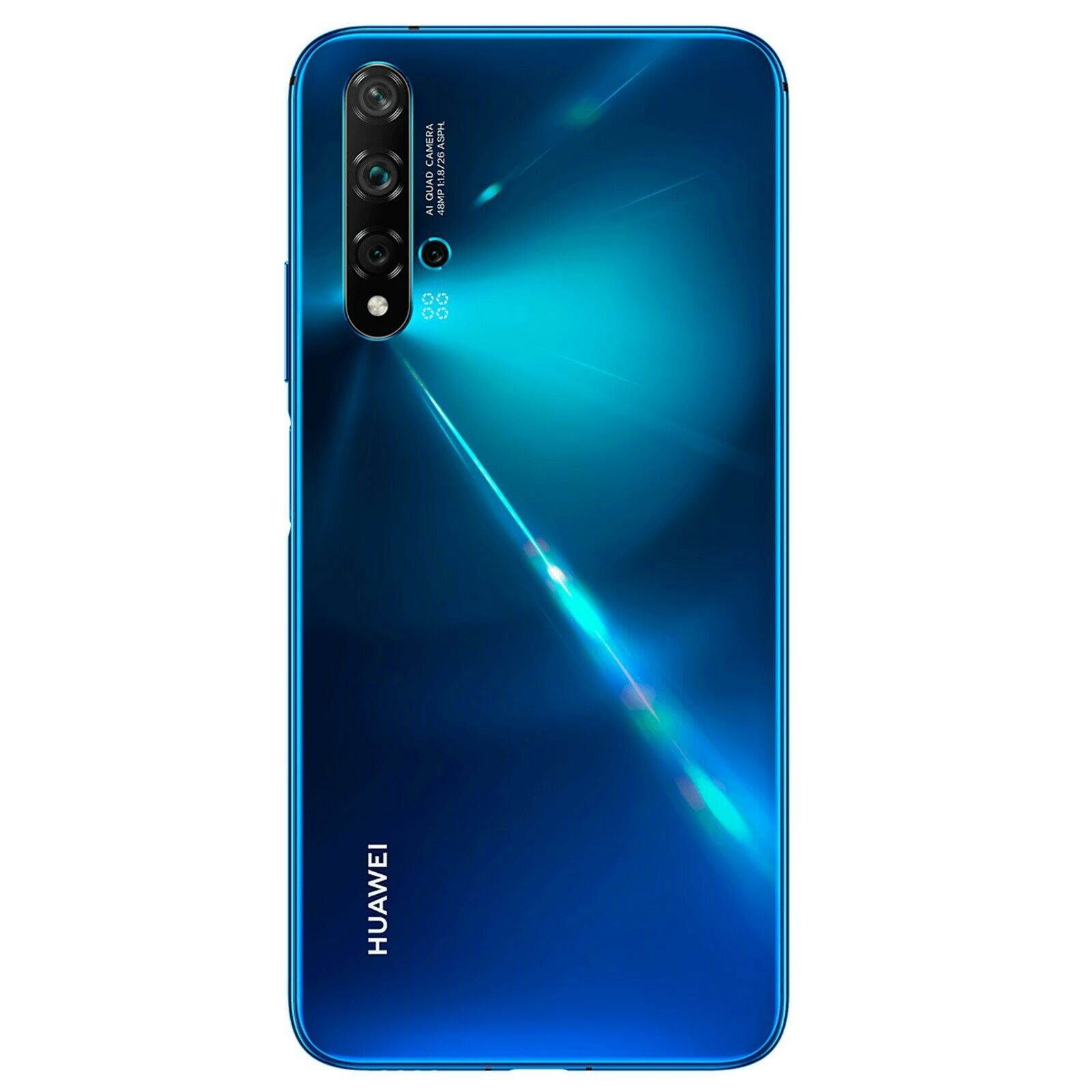 Huawei Nova 5T Dual-SIM 128GB ROM + 6GB RAM (GSM Only, No CDMA) Factory Unlocked 4G/LTE Smartphone (Black) - International Version