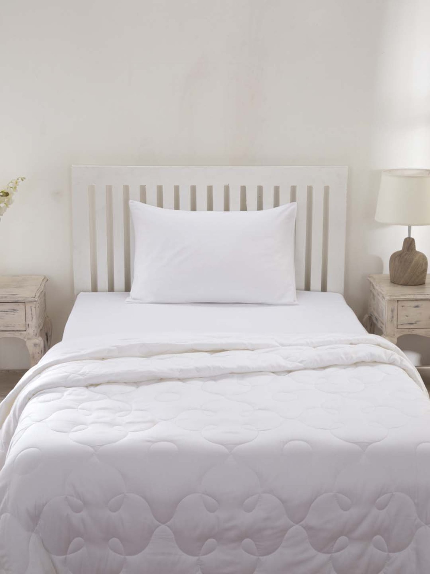 Maspar Essentials White Duvet Cover - Set of 1