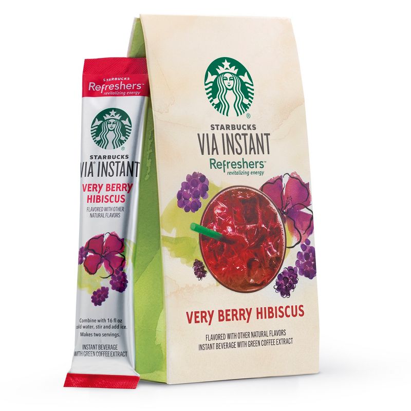 Starbucks VIA Instant Refreshers Very Berry Hibiscus - 6ct