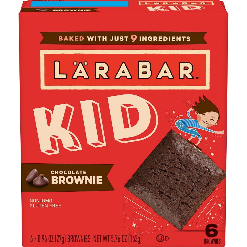 Larabar Kid Chocolate Brownies 6ct / .96oz