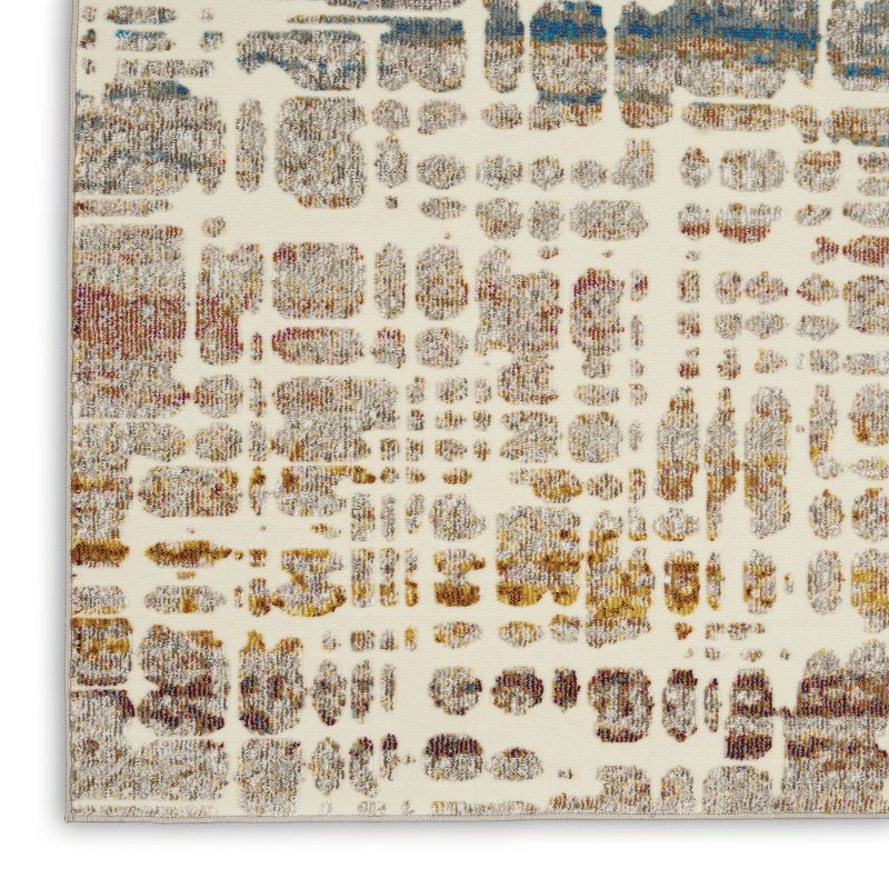 8'x10' Rectangle Loomed Area Rug Off-White - Nourison