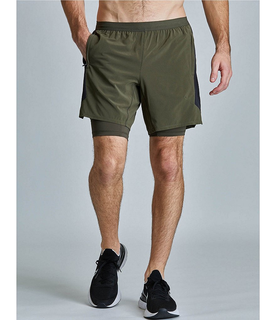 Fourlaps Command Training 7#double; Outseam Stretch Shorts