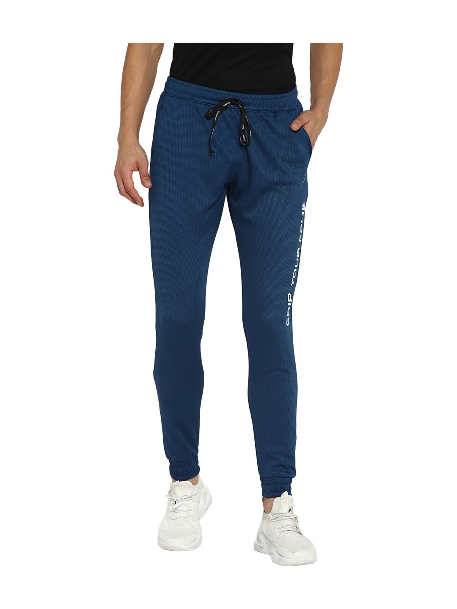 Furo by Red Chief Teal Regular Fit Joggers