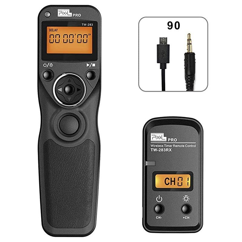Remote for Fujifilm  TW283 Wireless Shutter Release Timer Remote Control for Fujifilm GFX 50S XPro2 XT2 XT20 XT1 XT10 XE3 XE2S XE2 XM1 XA3 XA2 XA1 XA10 XE2S