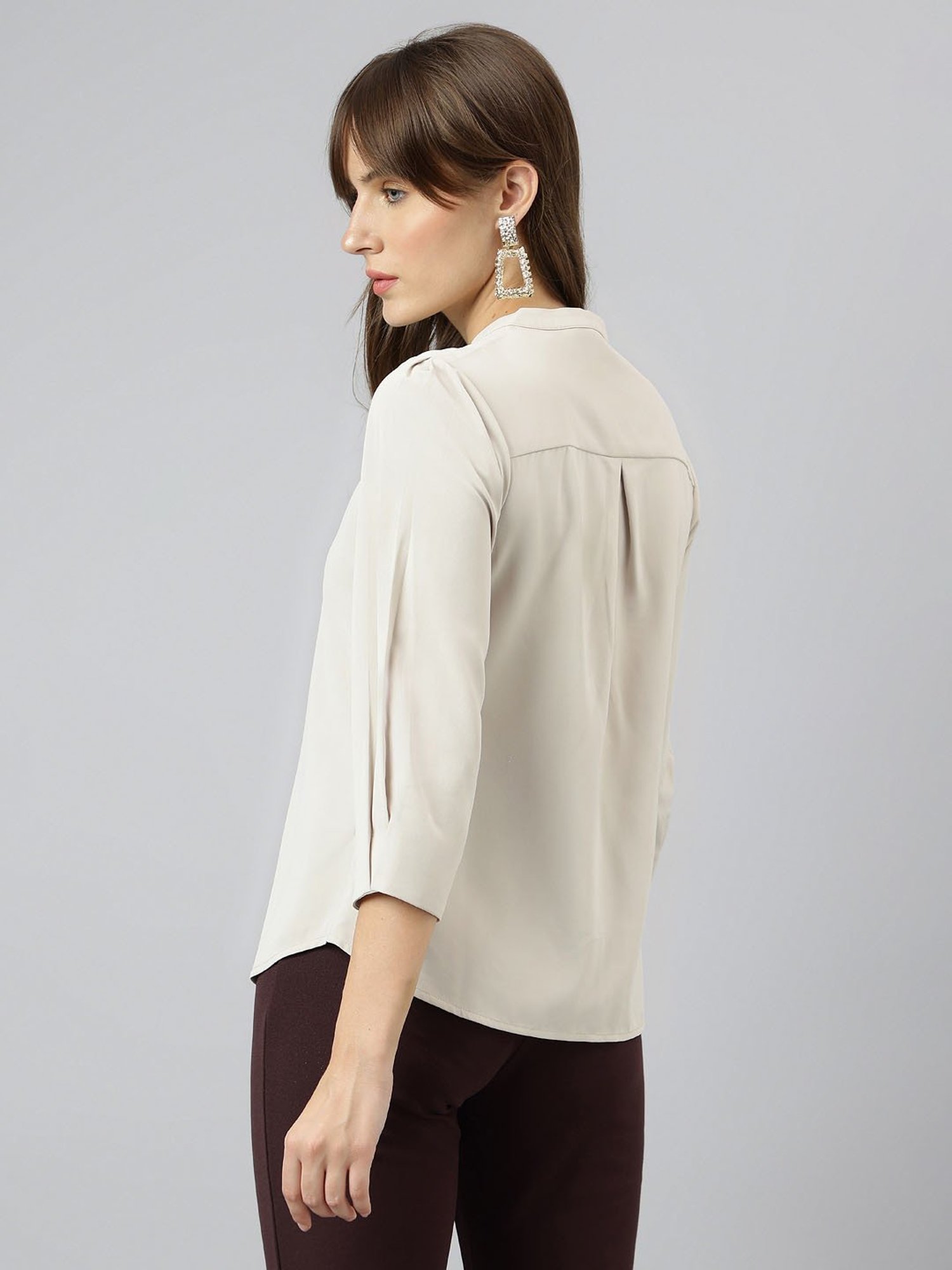 Latin Quarters Ivory Top